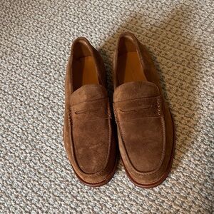 Banana Republic Chestnut Suede Loafers